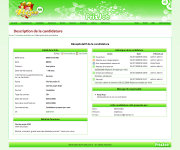 Fiche d'une candidature